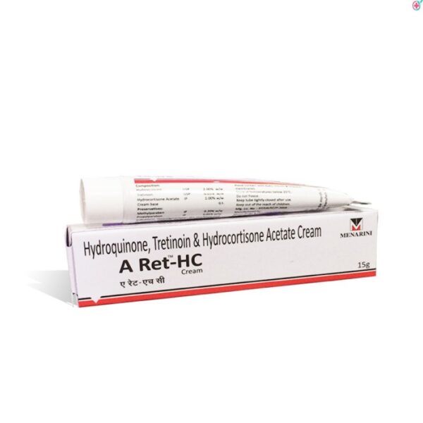 A Ret HC Cream 15g (Hydroquinone 2%/Tretinoin 0.05%/Hydrocortisone)1 tube