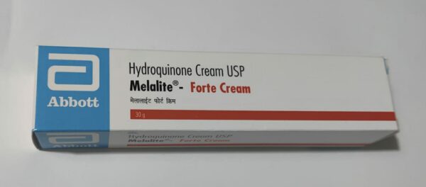 Hydroquinone Cream 4 percent Melalite Forte 30gm(1 tube) - Image 2