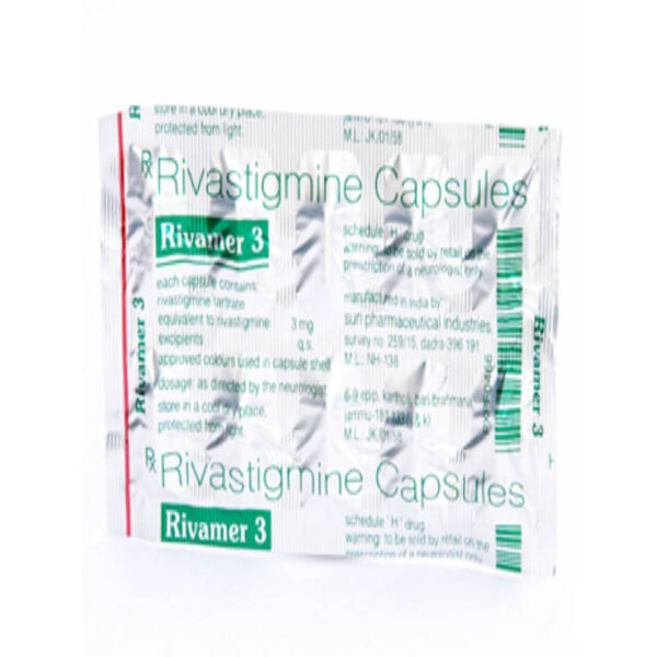 RIVAMER 3mg (30 Capsule/s) - Image 2