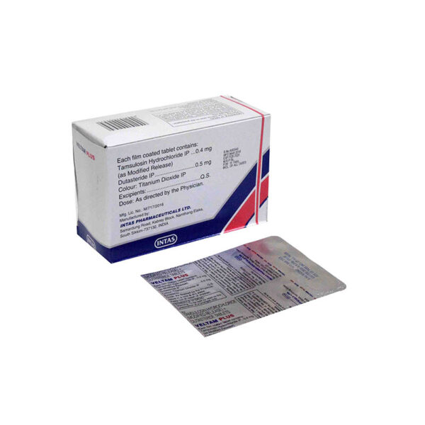 Veltam Plus 0.4 mg 0.5 mg+ veltam f 0.4mg 5mg (30 Tablet/s) - Image 2