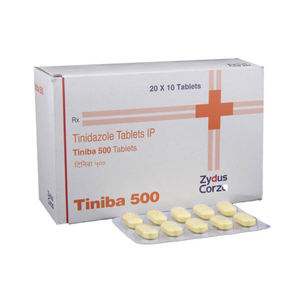 Tiniba 300mg +500mg Tablet: (30 Tablet/s) - Image 2