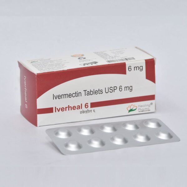 Iverheal Ivermectin 6mg (Pack of 30 Tablet/s)