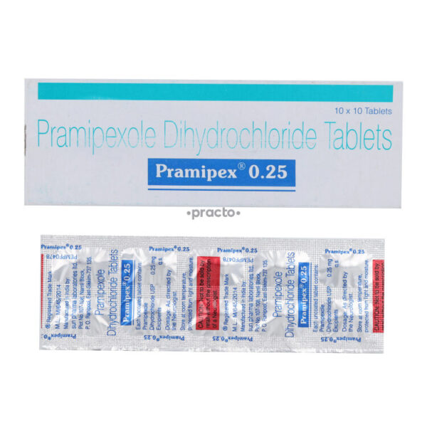 Pramipex 0.25 mg (30 Tablet/s)